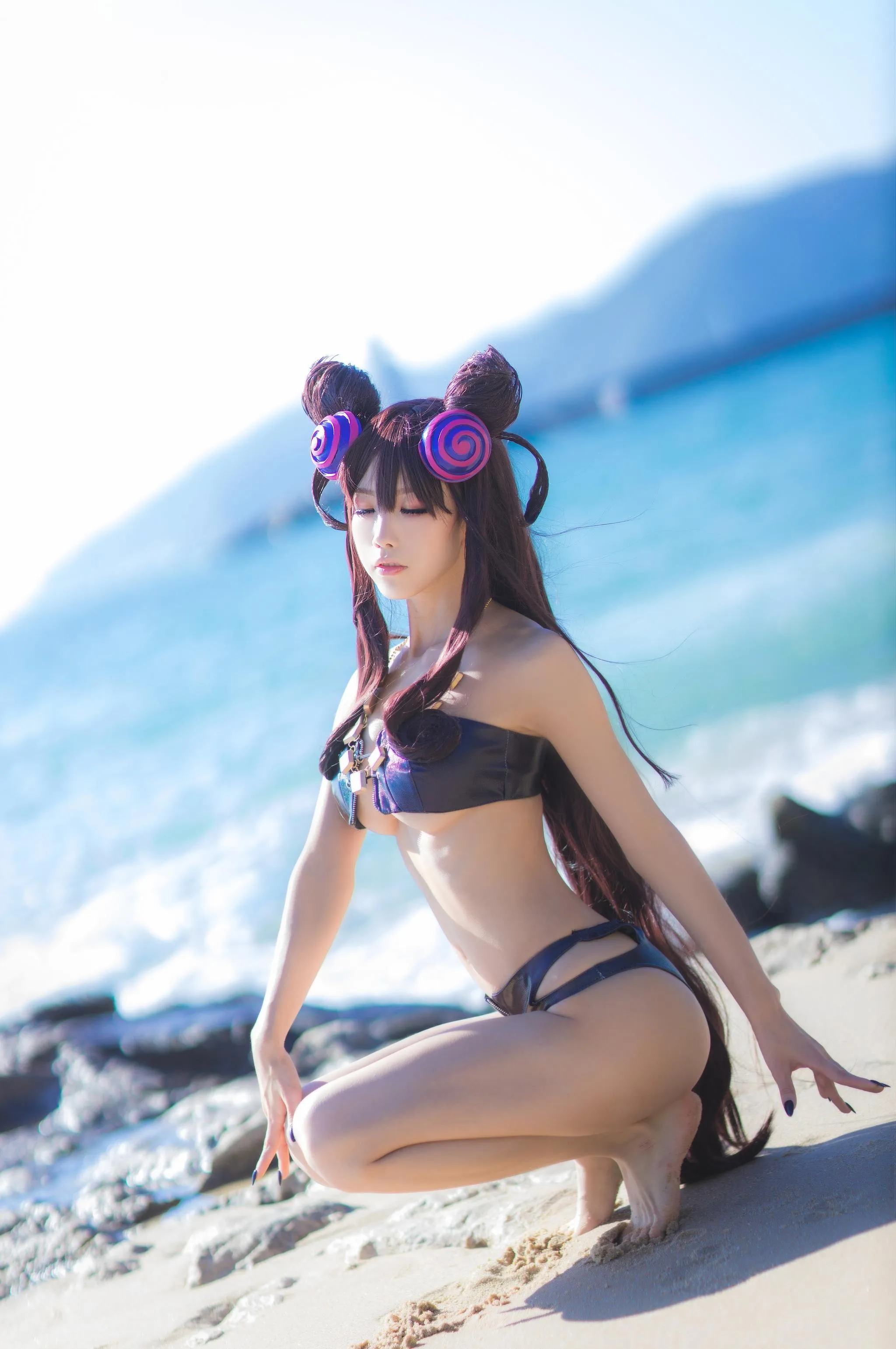 水淼 – NO.42 紫式部水着Ver [41P]插图6